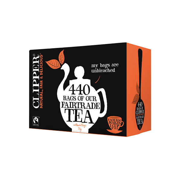 Clipper Fairtrade Tea Bags Pk440