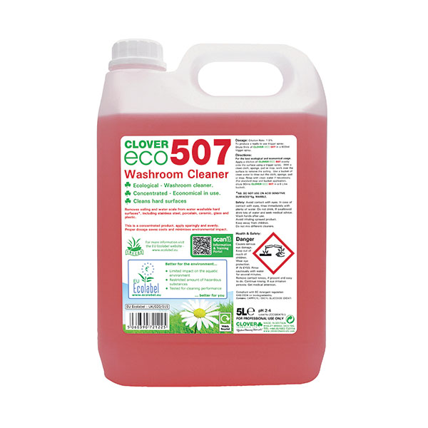 ECO 507 Washroom Cleaner 5L P2