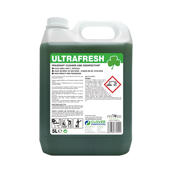 Clover Ultrafresh Perf Disinf 5L Pk2