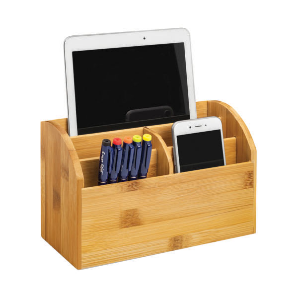 CEP Silva Bamboo Desk Tidy