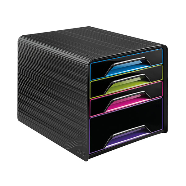 Smoove 4 Drawer Module Blk/Mcolour