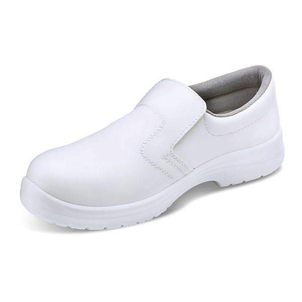 Micro Fibre S2 Shoe 1Pr Wht 3