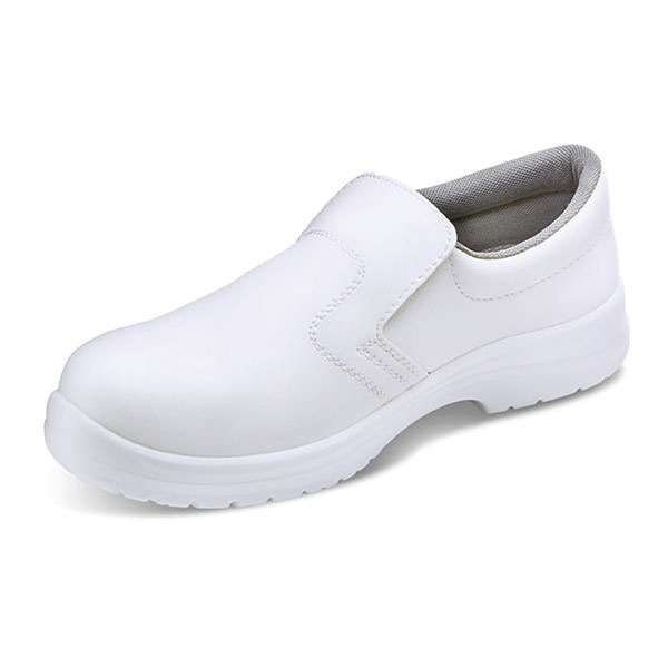 Micro Fibre S2 Shoe 1Pr Wht 4