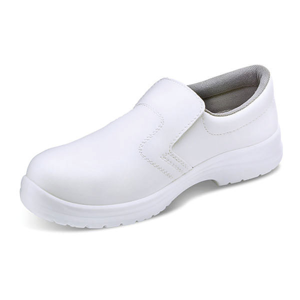 Micro Fibre S2 Shoe 1Pr Wht 6