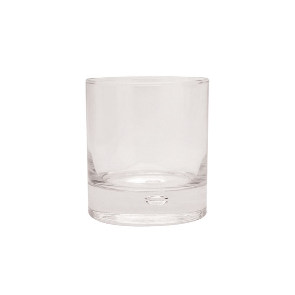 Clear Squat Tumbler Drink Glass Pk6