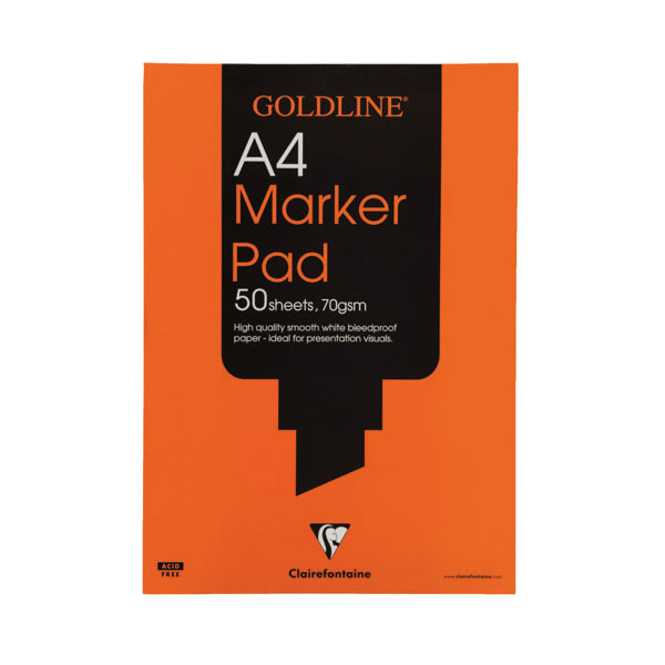 Goldline Marker Pad A4 GPB1A4