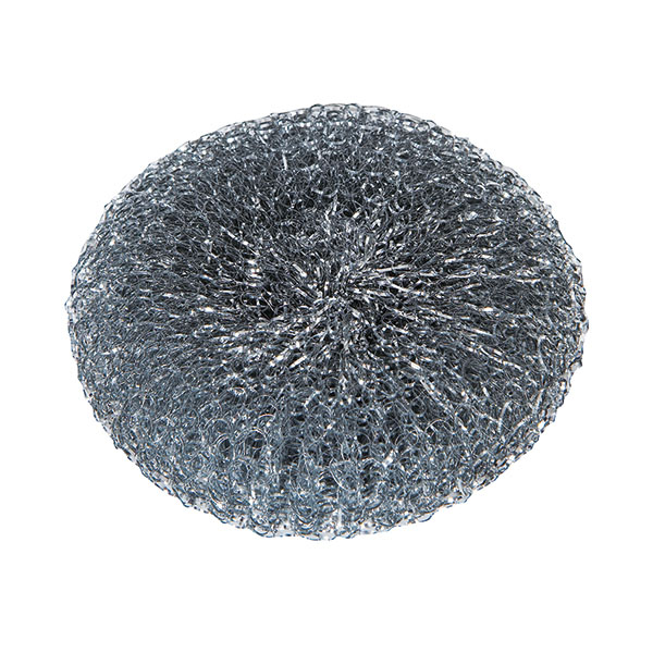 Galvanised Scourer Med Silver Pk10