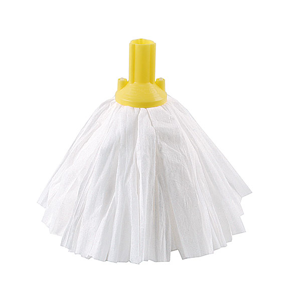 Exel Stnd Big White Mop Head Ylw P10