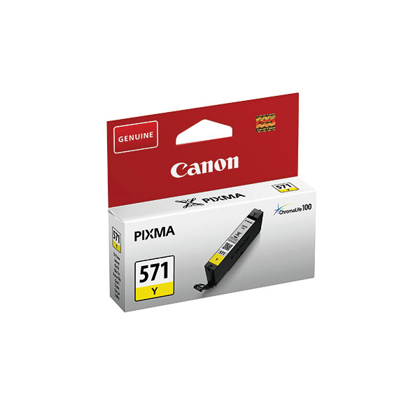Canon CLI-571Y Ink Cart Yellow