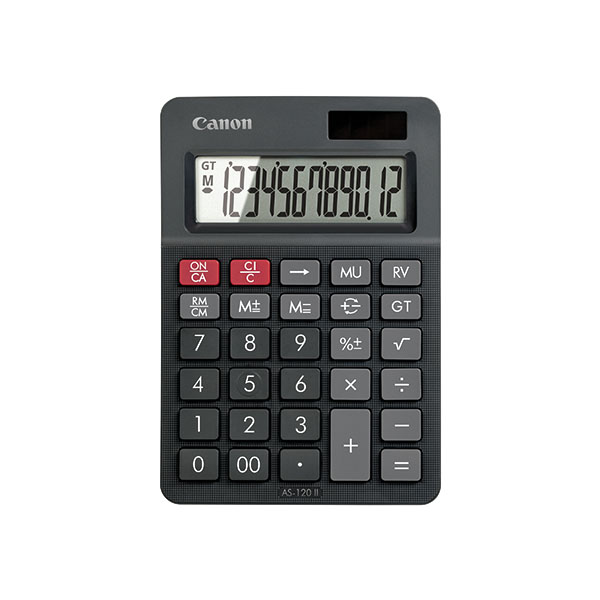 Canon AS-120 II 12Digit Desktop Calc