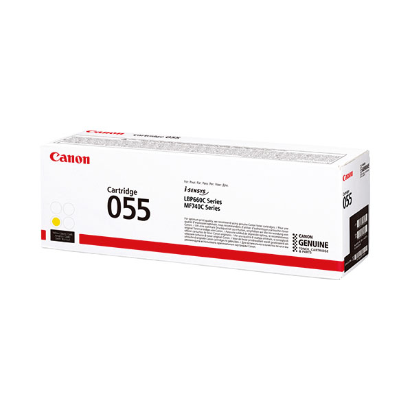 Canon 055 Toner Cartridge Yellow