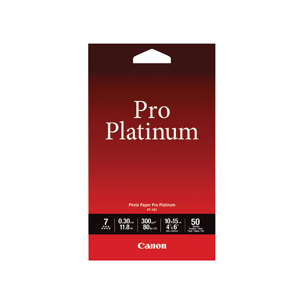 Canon Pro Plat Photo Paper 4x6 Pk50