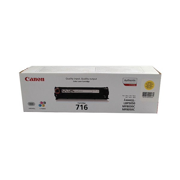 Canon 716Y Toner Cartridge Yellow