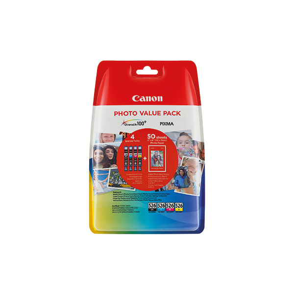 Canon CLI-526 Cart Photo Vpack CMYK