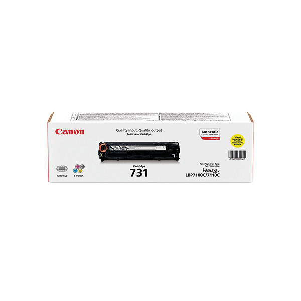 Canon 731Y Yellow Toner Cartridge