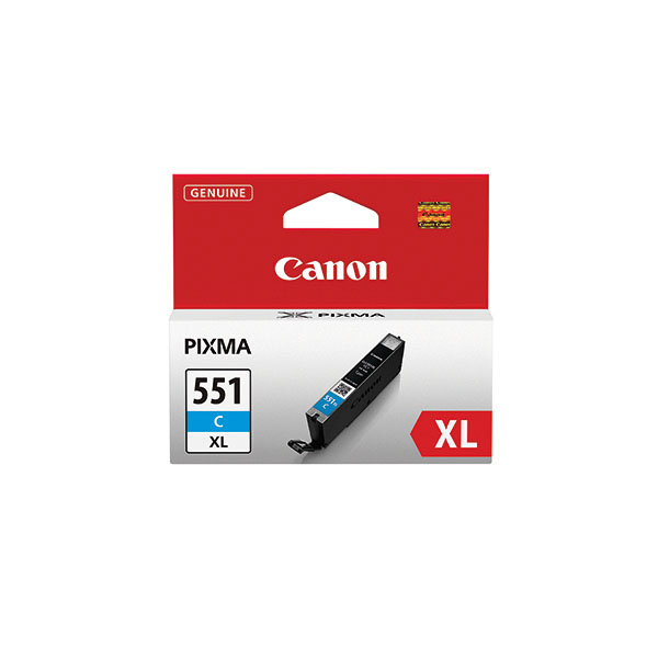 Canon Cli-551C Xl Ink Cart Cyan