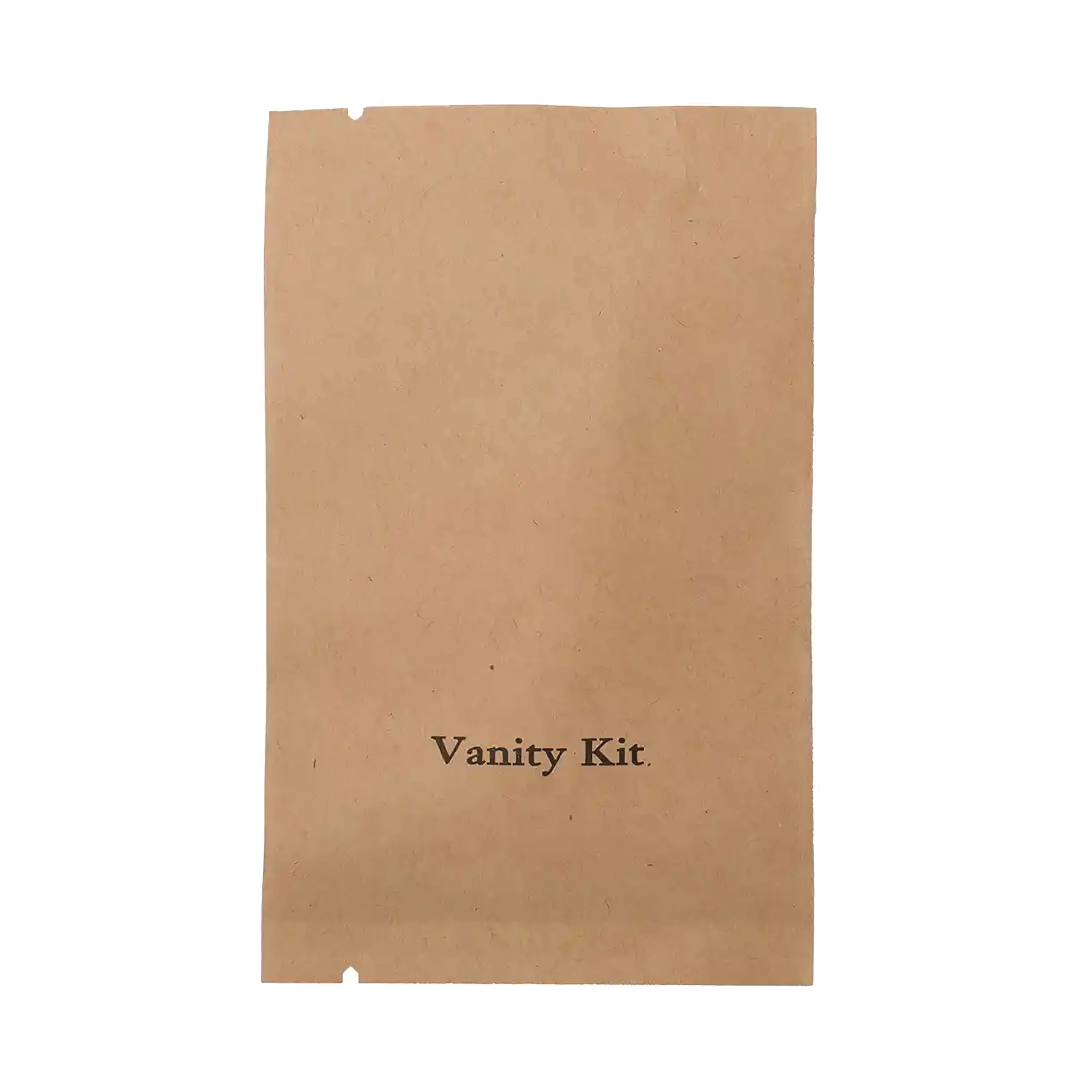 Vanity Kit Kraft Paper Sachet Pk500