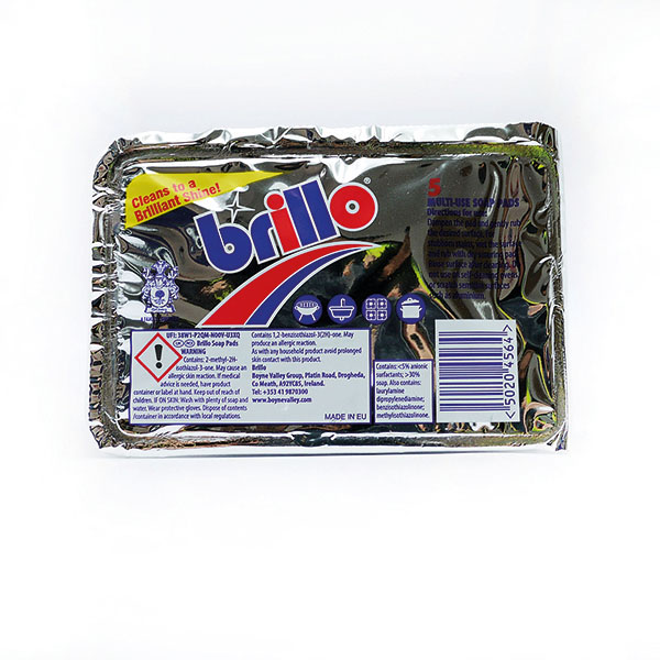 Brillo Multi-Use Soap Pads x5 Pk24