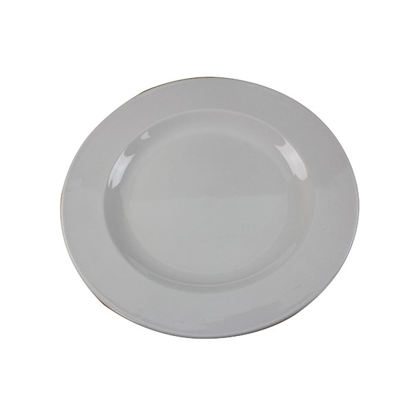 Porcelain Plate 250mm Wht Pk6 304111