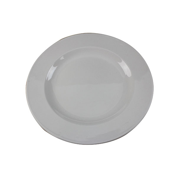 Porcelain Plate 250mm Wht Pk6 304111