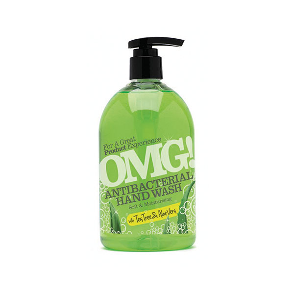 OMG Hand Wash Aloe Vera 500ml Pk12