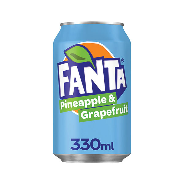 Fanta Pineapp/Grapefr 330ml Can Pk24