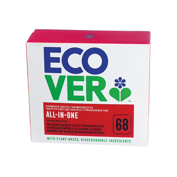 Ecover All In 1 Dishwasher Tabs Pk68