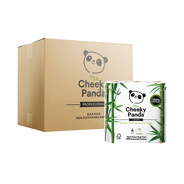 Cheeky Panda Bamboo 4 Tlt Rolls Pk6