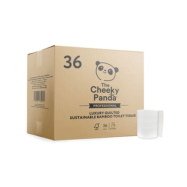 Cheeky Panda Bmb Toilet Tis Rll Pk36