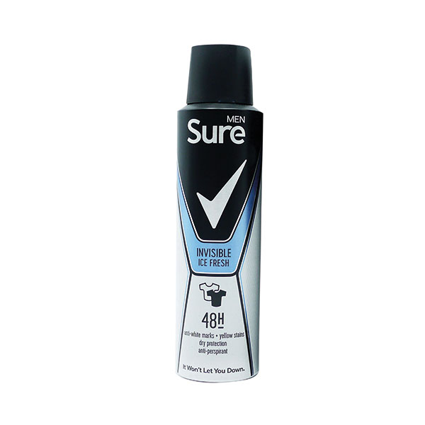 Sure A/P Deodorant Men 150ml Mxd Pk6