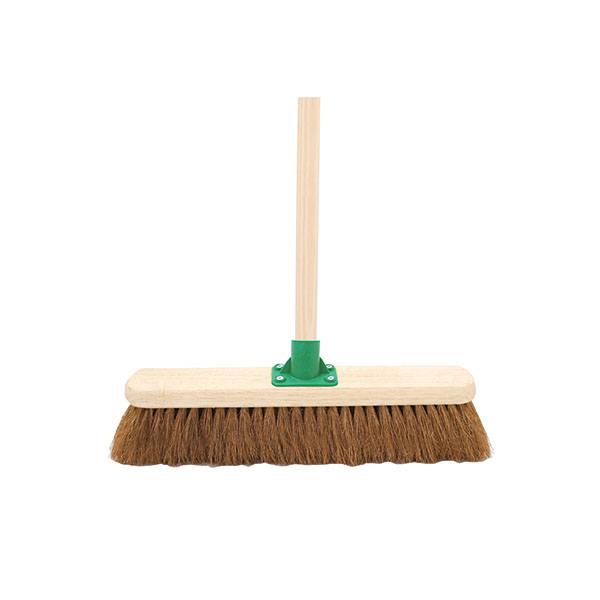 Coco Soft Broom With Handle 18In