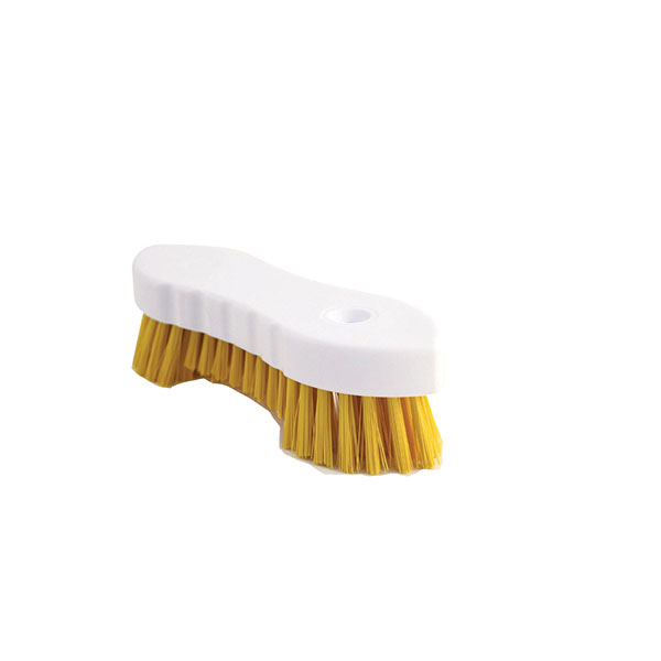 8In Yellow Scrubbing Brush