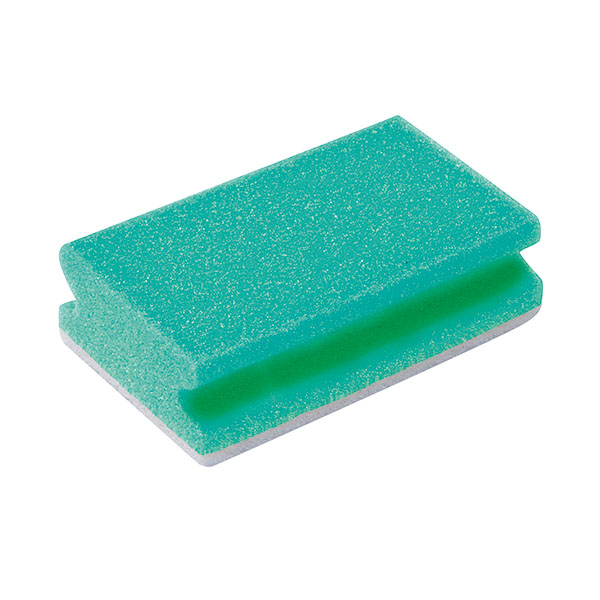 Green Finger Grip Scourers Pk10