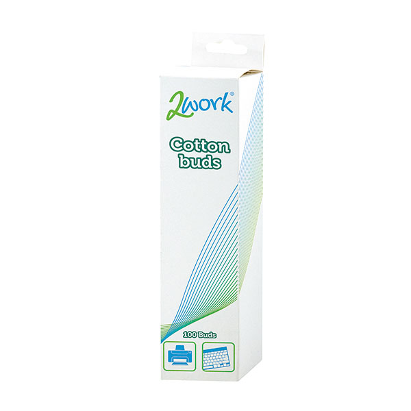 2Work Xl Cotton Buds Pk 100