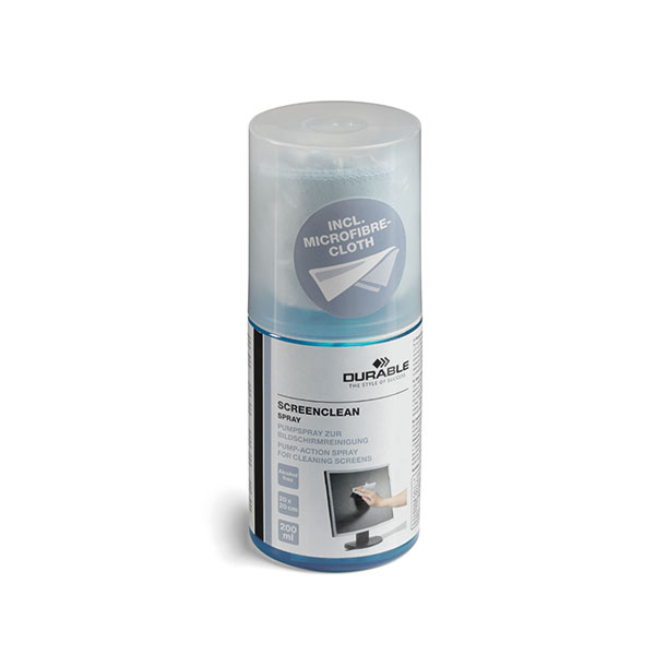 Durable Screenclean Clng Spray 200ml