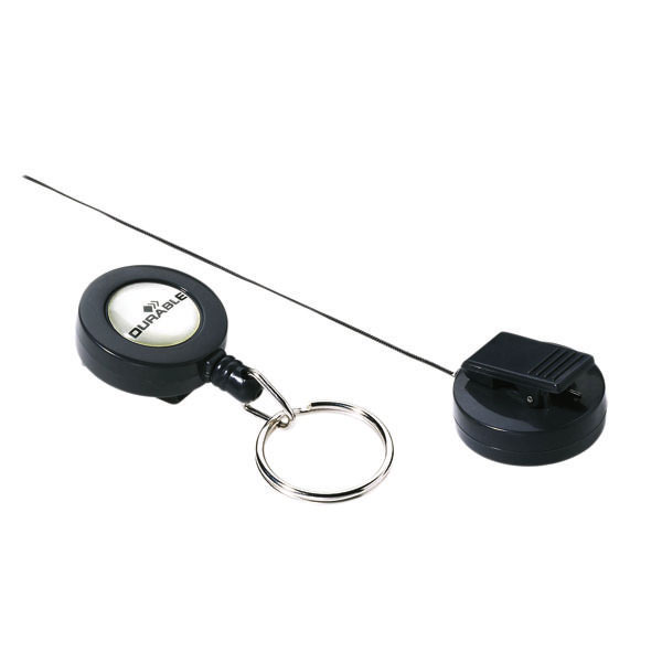 Durable Badge Reel Keyring Char Pk10