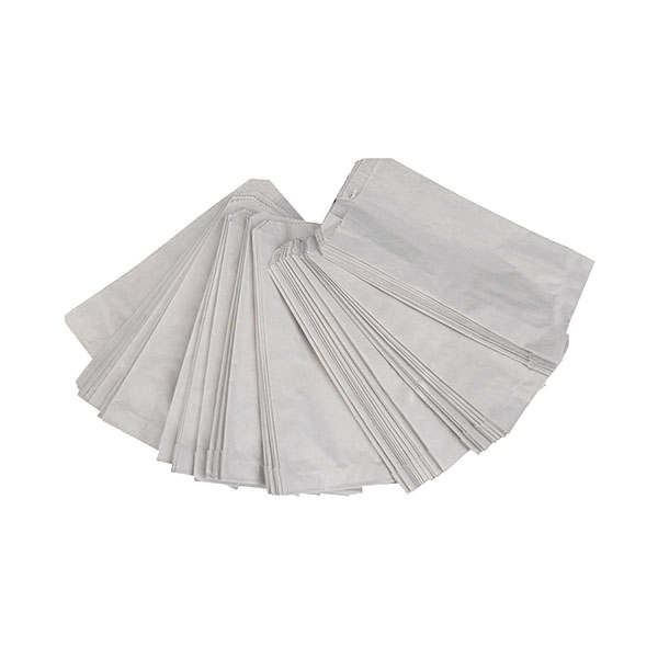 White Sulphite Sanitary Bags Pk1000