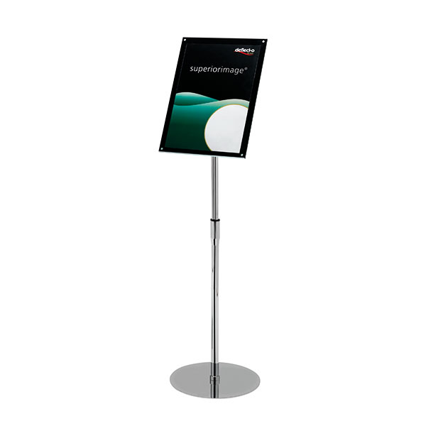 Deflecto Bevelled Floor Sign Holder