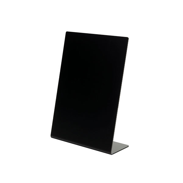 Deflecto Display Sign A4 Ptrt Blk