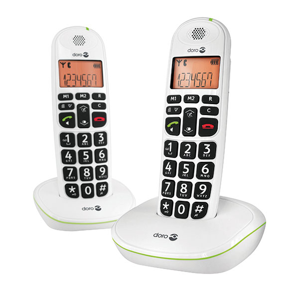 Doro Big Button Digi C/Less Twin Pk