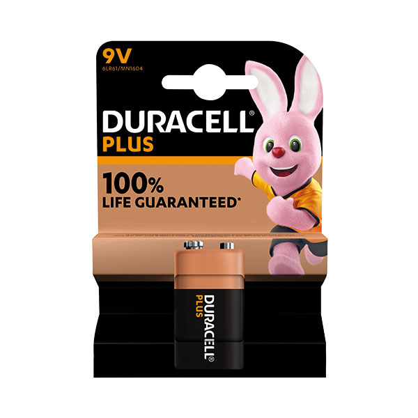 Duracell Plus 9V Battery