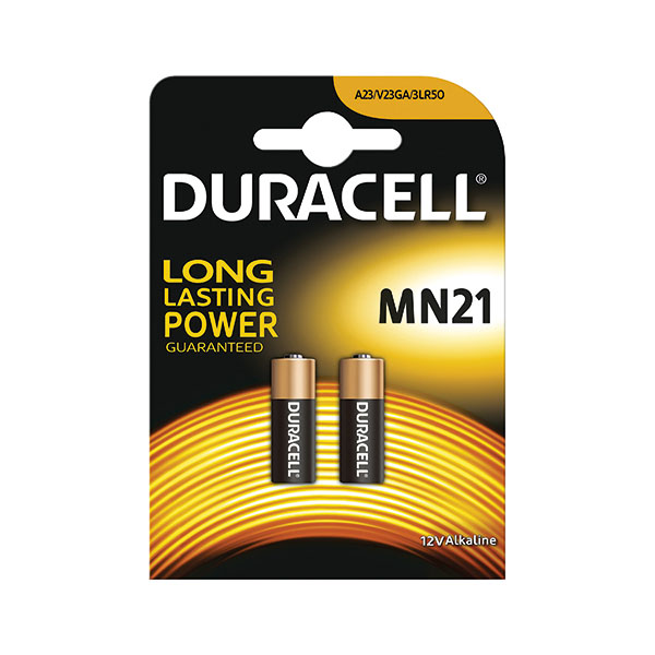 Duracell Car Alarm Batt 12V Mn21 Pk2