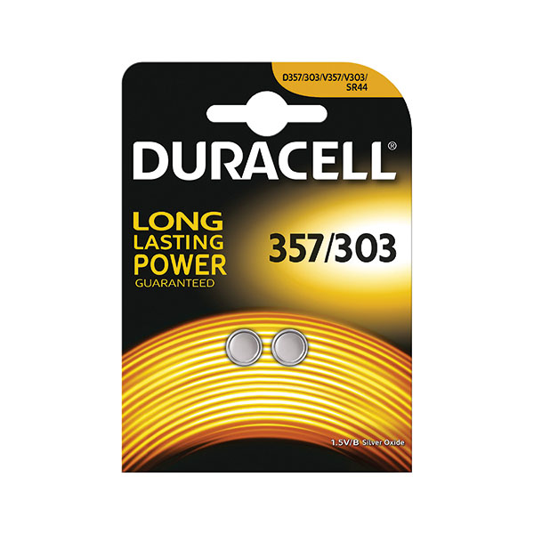 Duracell Spc Coin Battery D357H Pk2