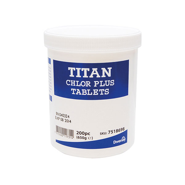 Titan + Chlorine Tabs Tub 200
