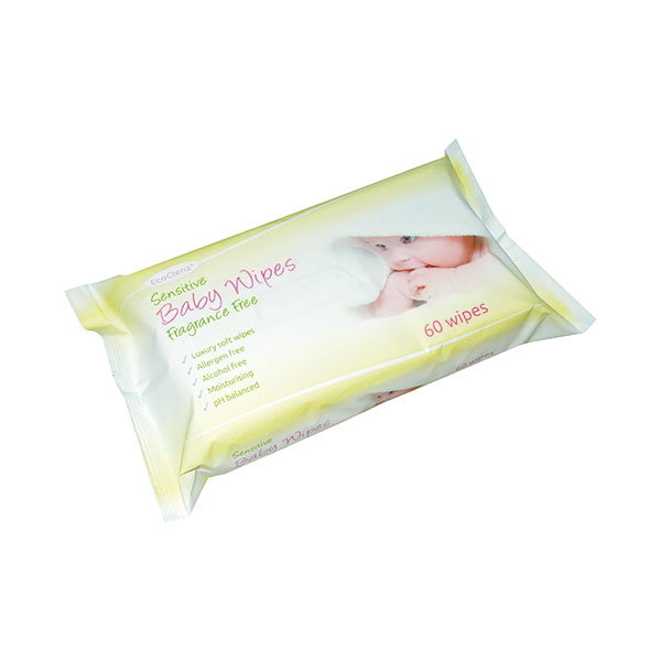 Ecoclenz Baby Wipes Frag Free Pk12