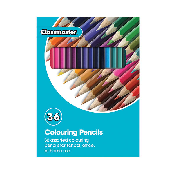 Classmaster Colour Pencils Ast Pk36