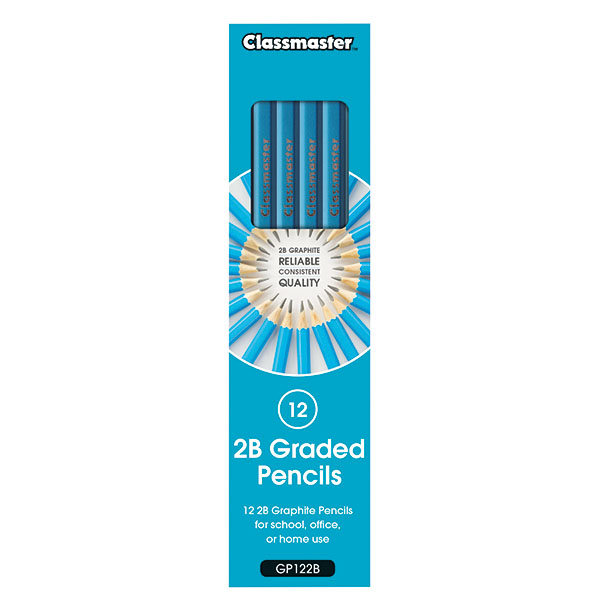 Classmaster 2B Pencils Pk12