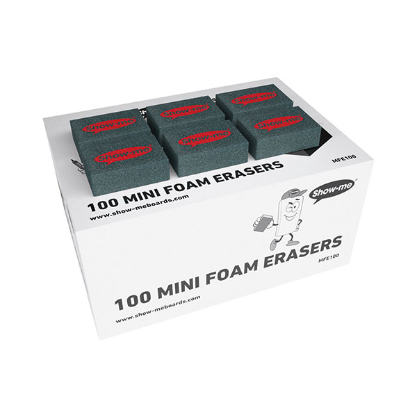 Show-me Whiteboard Eraser Pk100