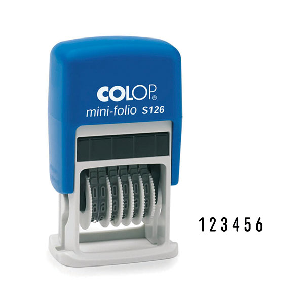 Colop S126 Numberer Stamp 4mm