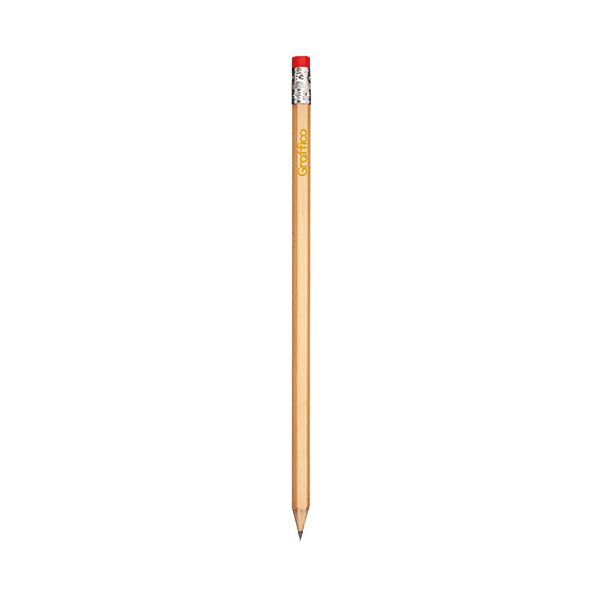 Graffico Eraser Tip Pencil Hb Pk144